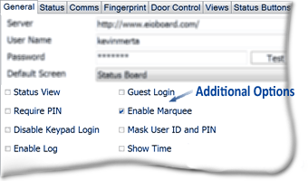 Choose Marquee as the only option